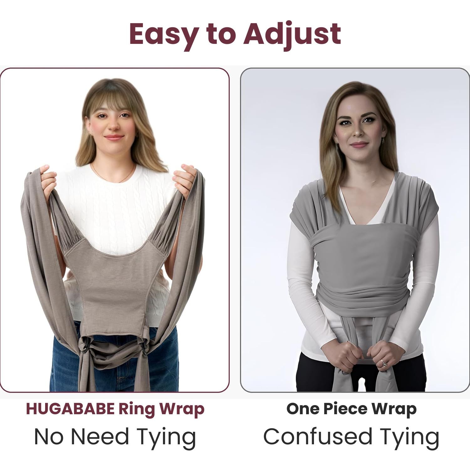 Hugababe ComfyNest™ Wrap Carrier