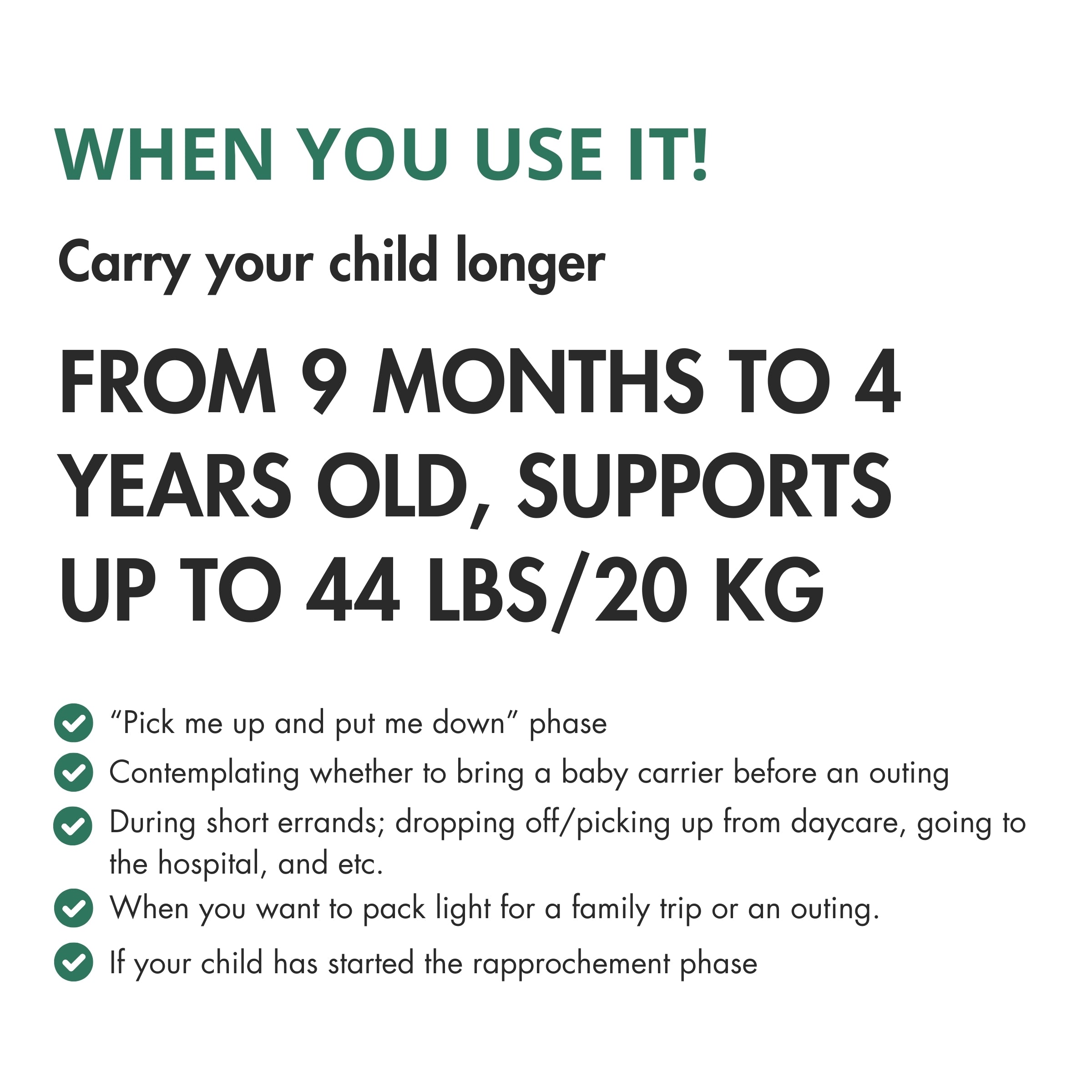 Toddler Sling Coffee