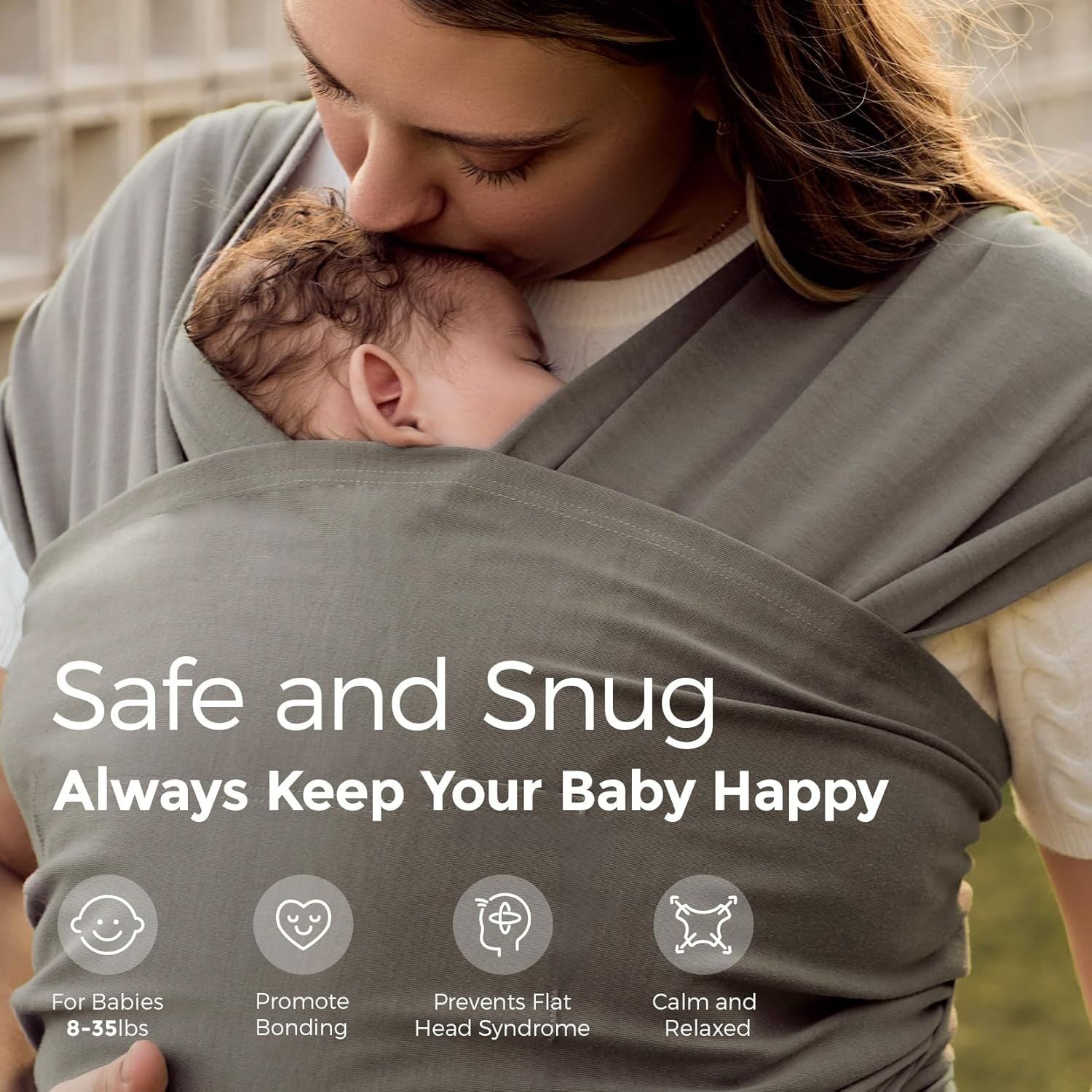 Hugababe ComfyNest™ Wrap Carrier