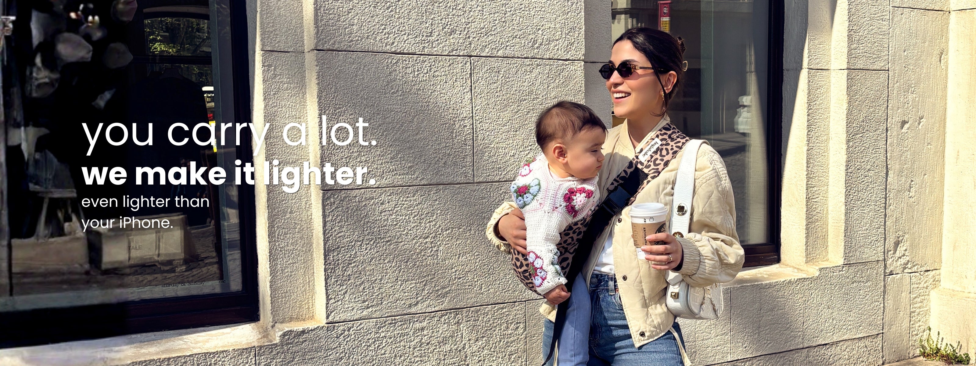 HUGABABE Baby Carrier - your baby's happy ride!